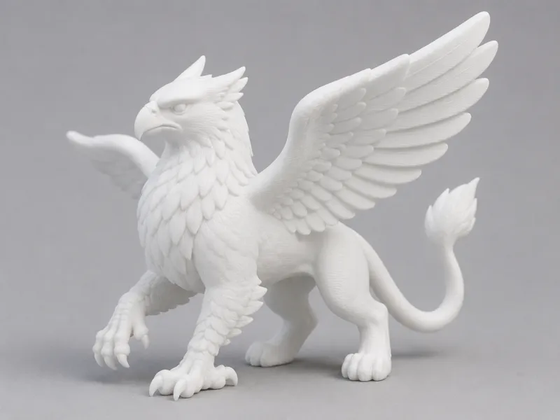 Griffon sculpture
