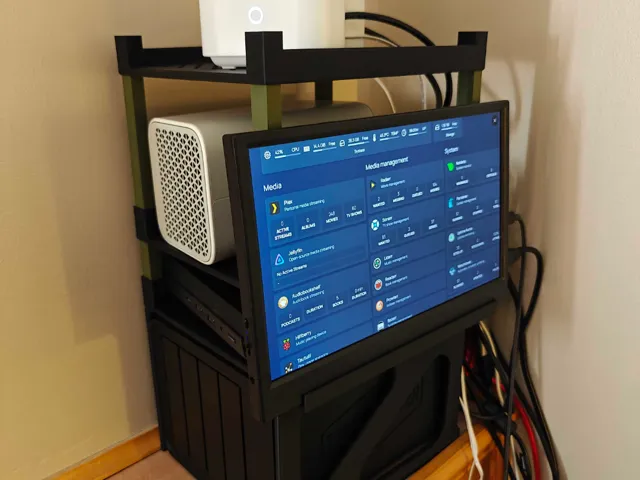 Modular Stackable Server & Homelab Shelf