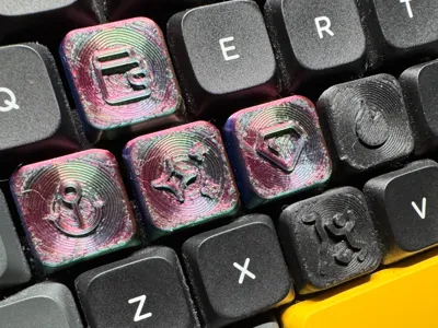 Low Profile Icon Keycaps