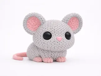 cute amigurumi Mouse