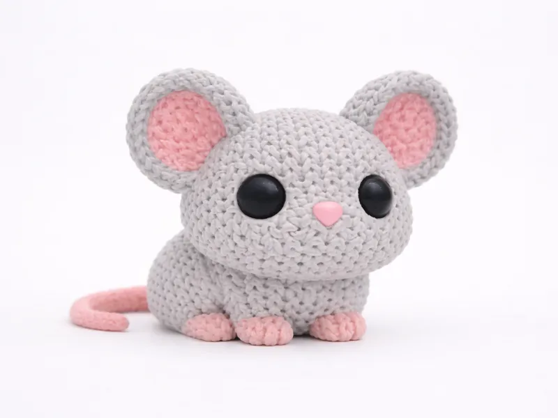 cute amigurumi Mouse