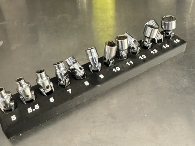 Astro Pneumatics Chrome 1/4 Swivel Socket Tray