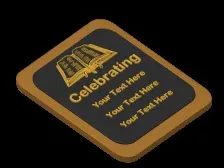 Plaque Base 7x9