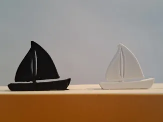 Lesezeichen Segelboot / Boot