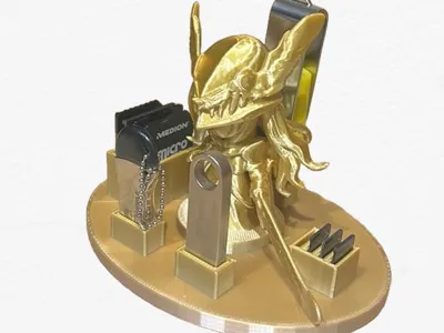 Chibi Malenia – SD/microSD/USB Desk Organizer