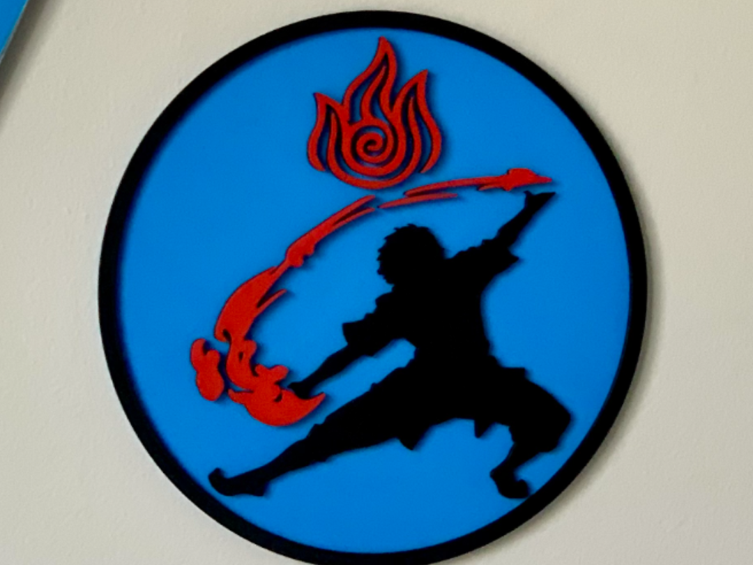 Zuko FireBending Wall Art