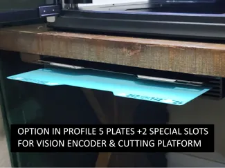 H2D H2S Under Desk Build Plate Holder 5,*7,10