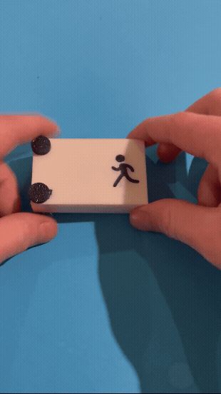100% 3D printed flipbook