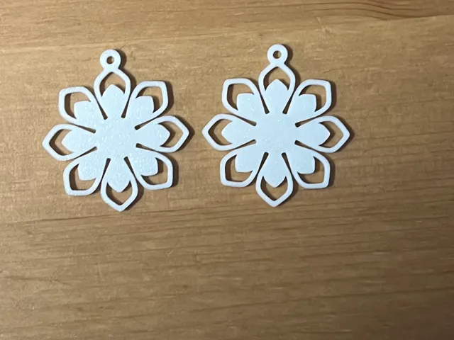 flower earrings