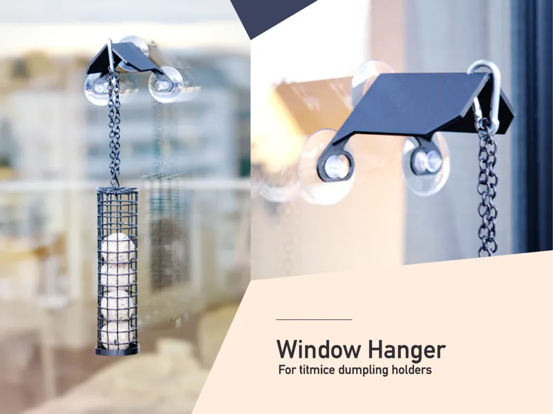 Window Hanger for Bird Feeders