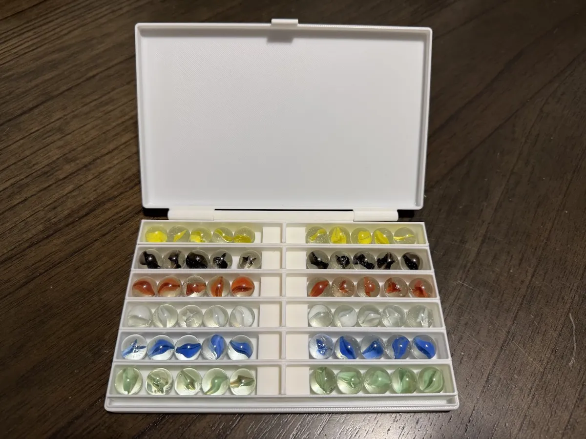 Boîte de rangement billes pour dames chinoises