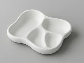 Neo-Futuristic Organic Desk Tray