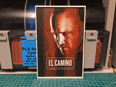 El Camino: A Breaking Bad Movie - Hueforge Art