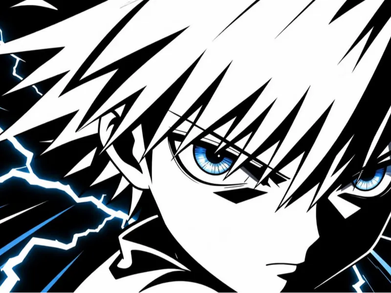 Hunter x Hunter – Killua Zoldyck Wall Art Hueforge