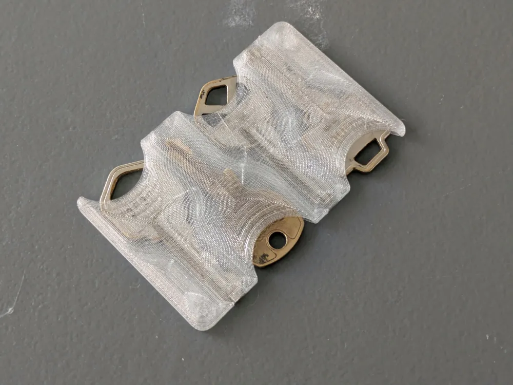 KeyCard - Four Keys in a Credit Card - Free 3D Print Model - MakerWorld