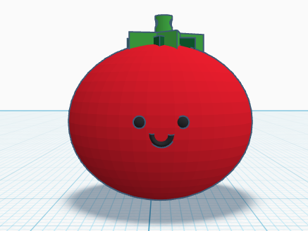 Chubby tomato keychain- Fruit keychain collectable