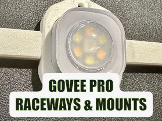Govee Pro Light Cable Caps and Fixture