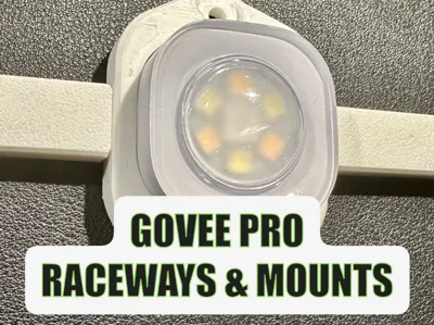 Govee Pro Light Cable Caps and Fixture