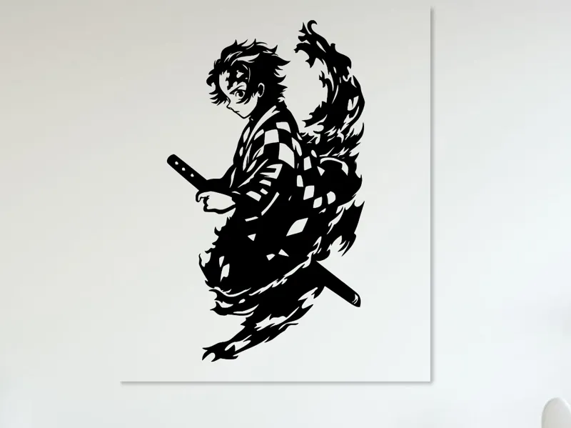 Demon Slayer - Tanjiro 2d wall art