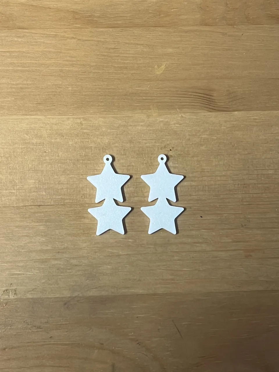 star earrings view 2