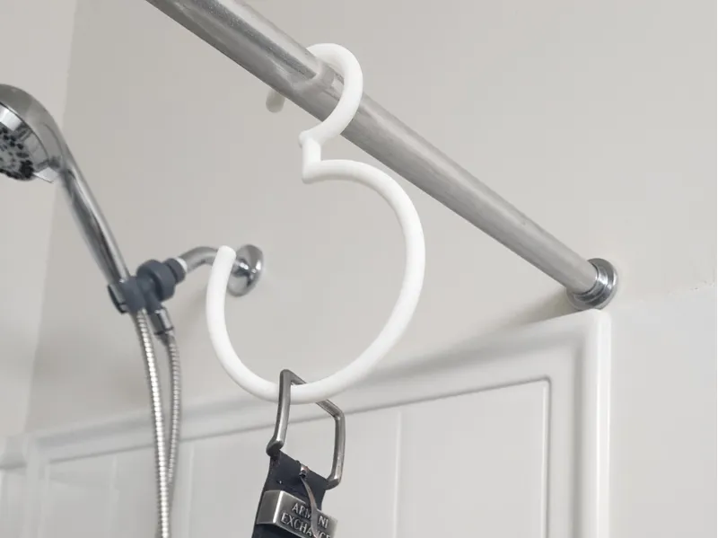 Open Hoop Hanger : for belts, scarves, etc.
