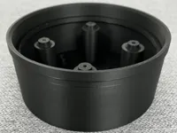 0.2mm layer, 3 walls, 10% infill, no supports required.