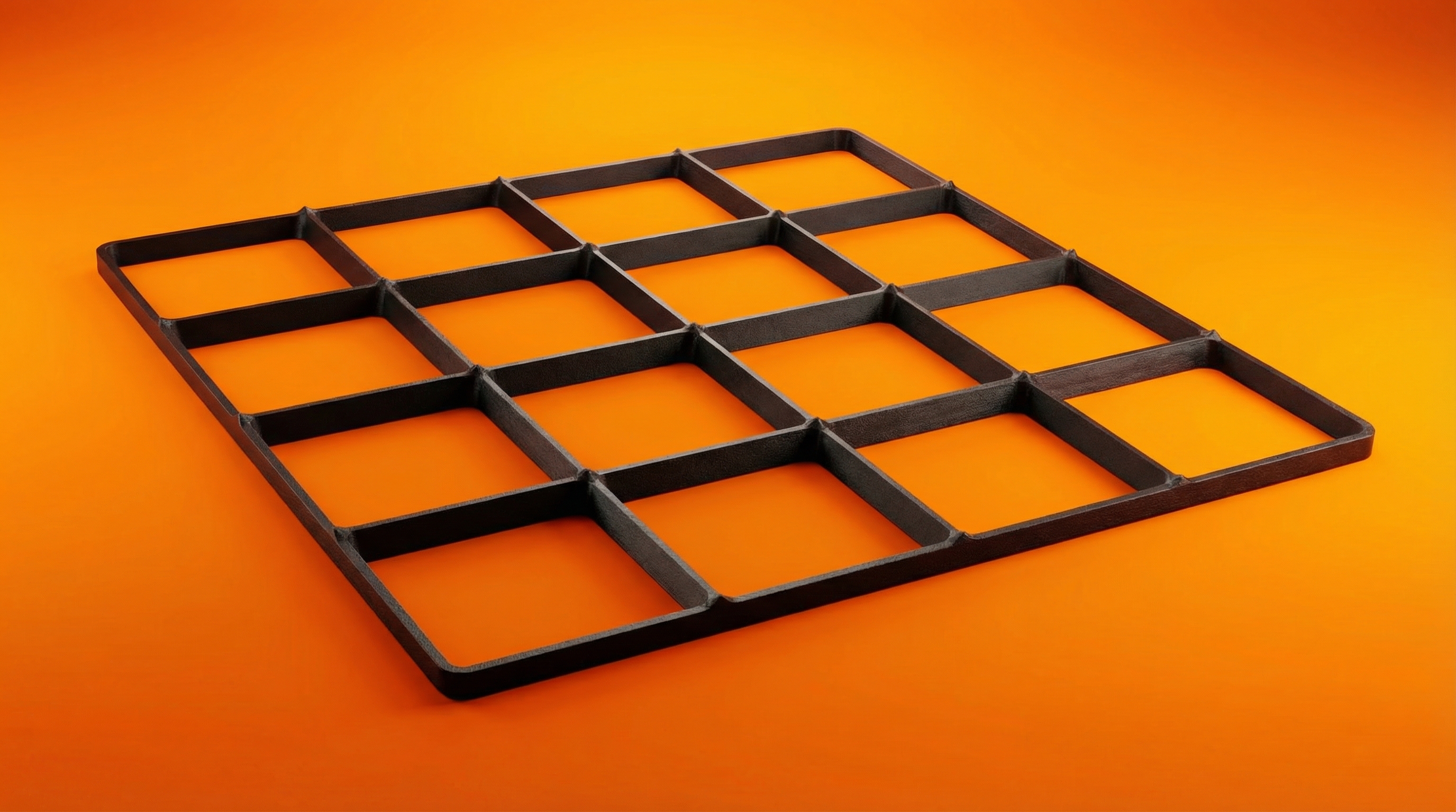 Miniatura 3 do modelo 3D Gridfinity Baseplate (Quick lite, less filament)