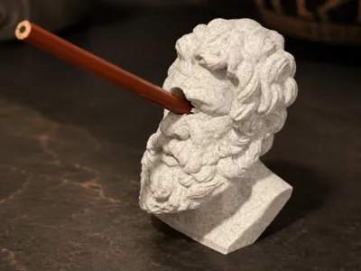 Polyphemus (Odyssey Cyclops) Bust Pencil Holder