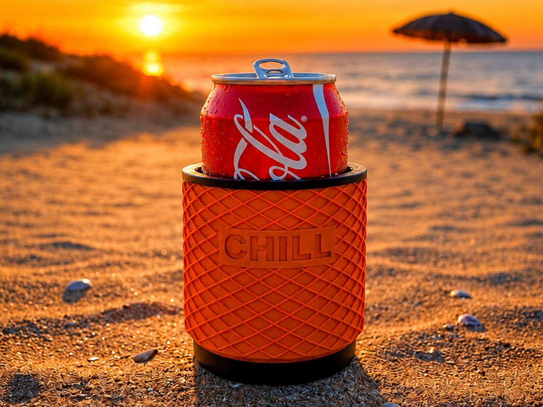 Don't Spill, Just CHILL: Insulated Beach Cooler