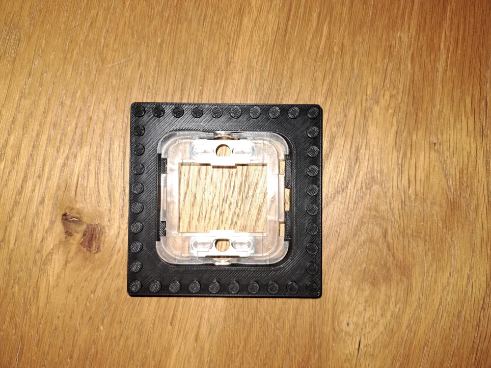 Building block compatible light switch frame by SOMINU - MakerWorld