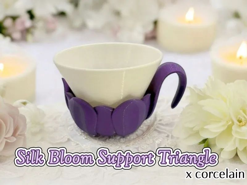 Silk Bloom Support Triangle