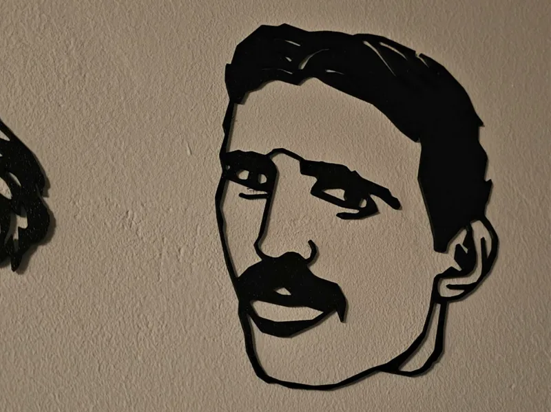 Nikola/Nicolas Tesla - Wall Art - Art mural