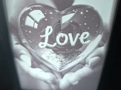 lampe litho love