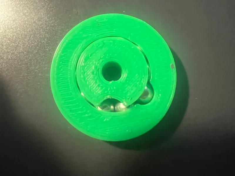 BB Ball Bearing - Smooth Rolling - Center Raised