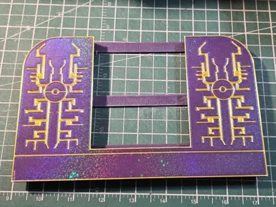 Switch 2 Dock - Slab Holder Magnetic Faceplate 