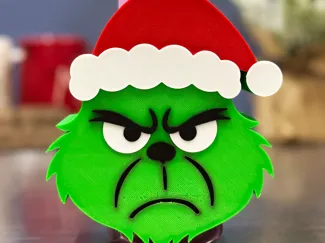 Christmas Grinch Bath and Body Soap Holder