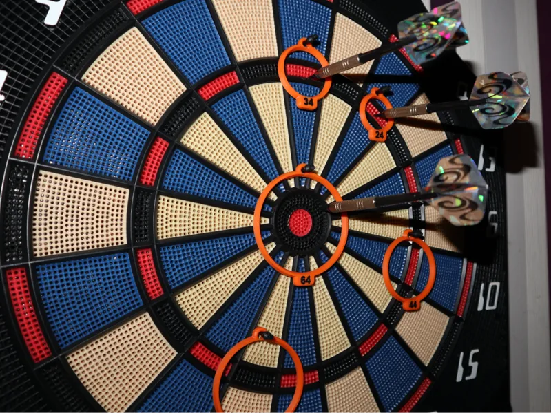 Darts Zielringe, Dartringe, 