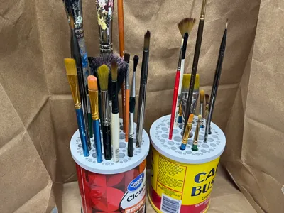 Paint Brush Holder for 11oz Coffee Can
