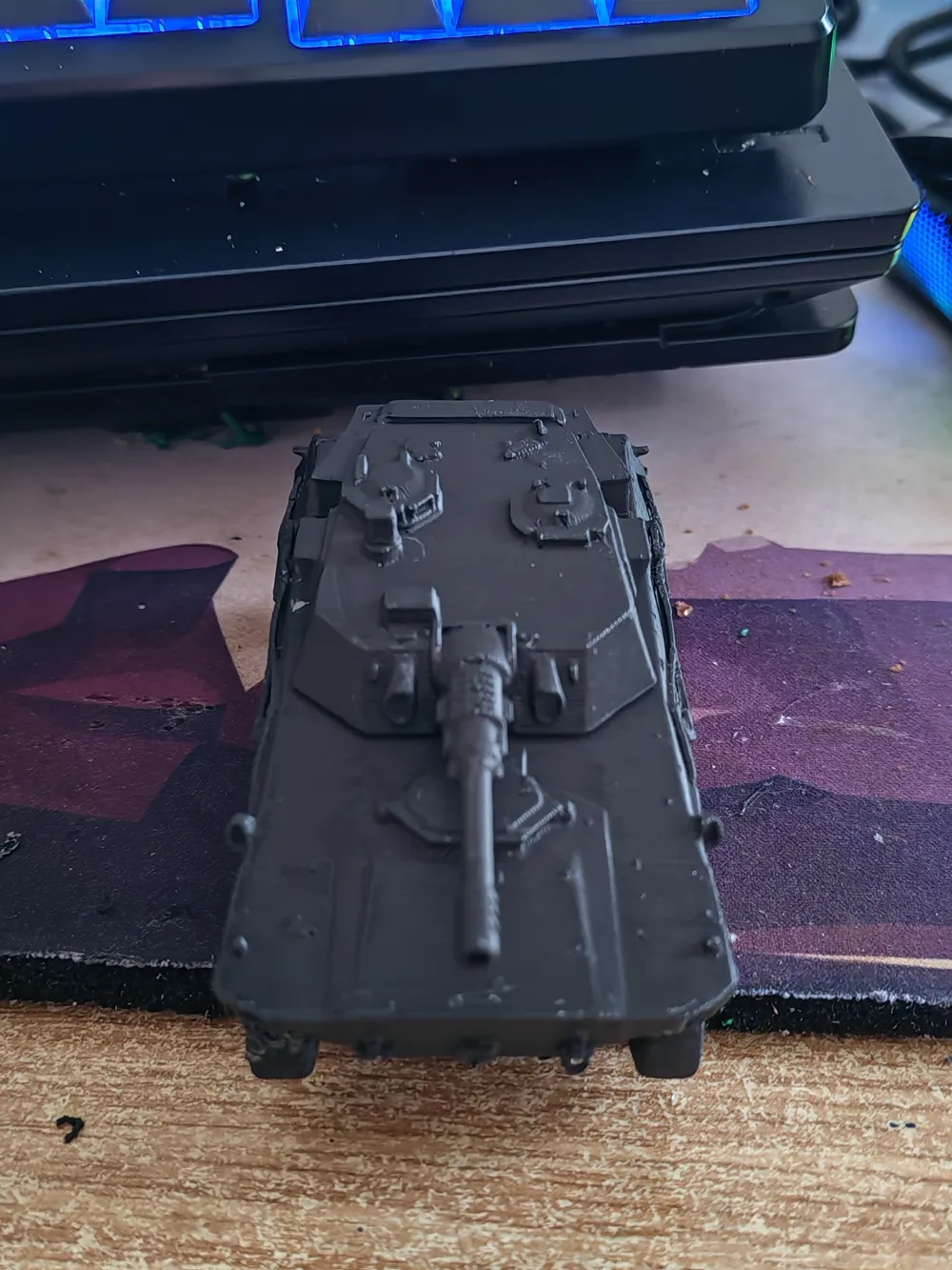 Wheeled Tank Model Desert Cat Wheeled Battle Tank - Free 3D Print Model - MakerWorld