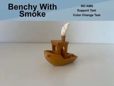 Benchy With Smoke (NO AMS)