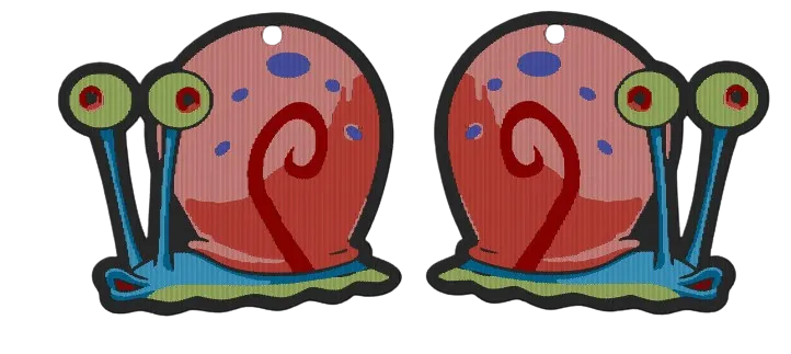 PENDIENTES DE GARY SERIE DE BOB ESPONJA view 2