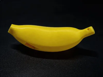 【Super Loud】Banana Whistle Super Loud Mini Banana Small Whistle Small Banana Fruit Pendant Keychain
