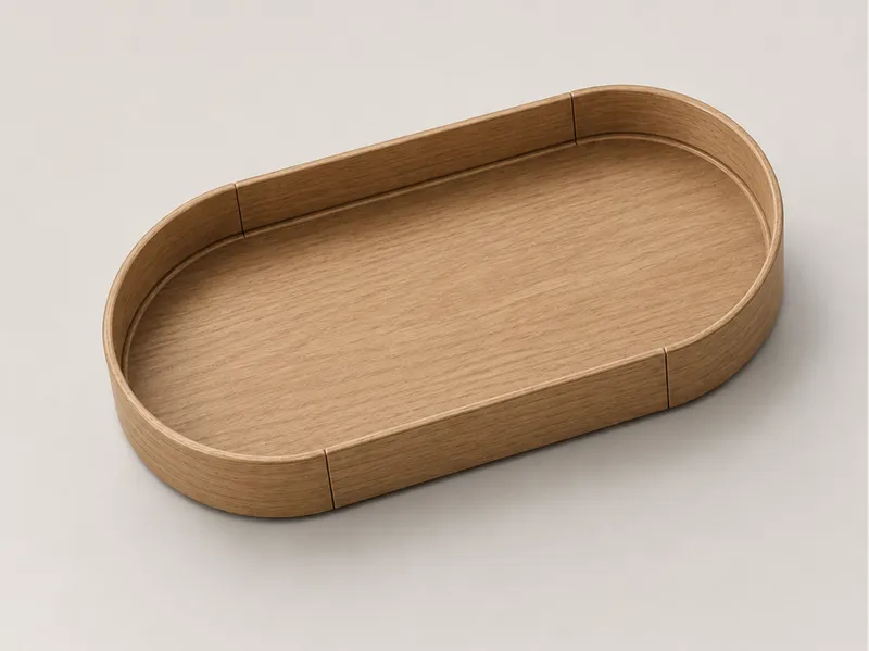 oval tray 200mm 30mm high