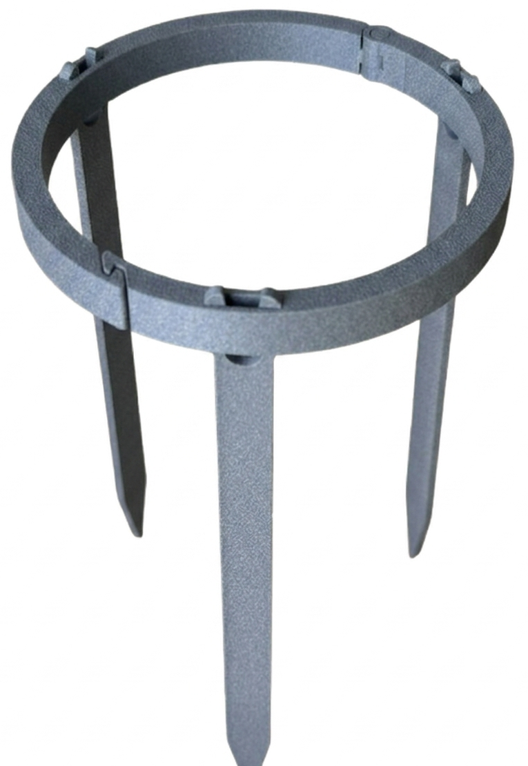 Miniatura 2 do modelo 3D Modular Plant Support Ring – Stackable Holder