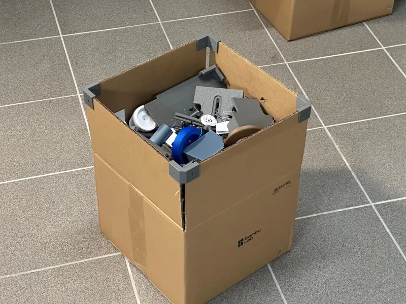 Karton Klappenhalter (Verstärkung/Verlängerung)