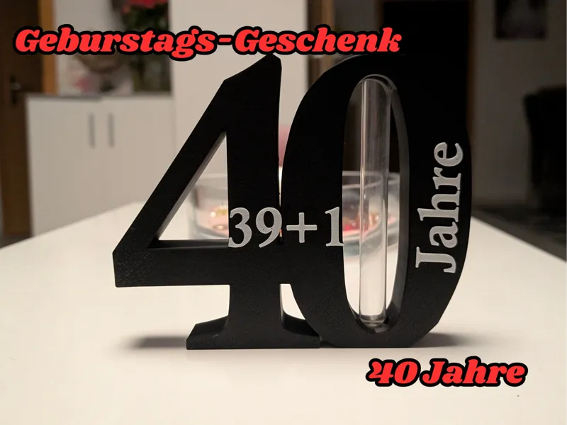 40 Jahre Geschenk