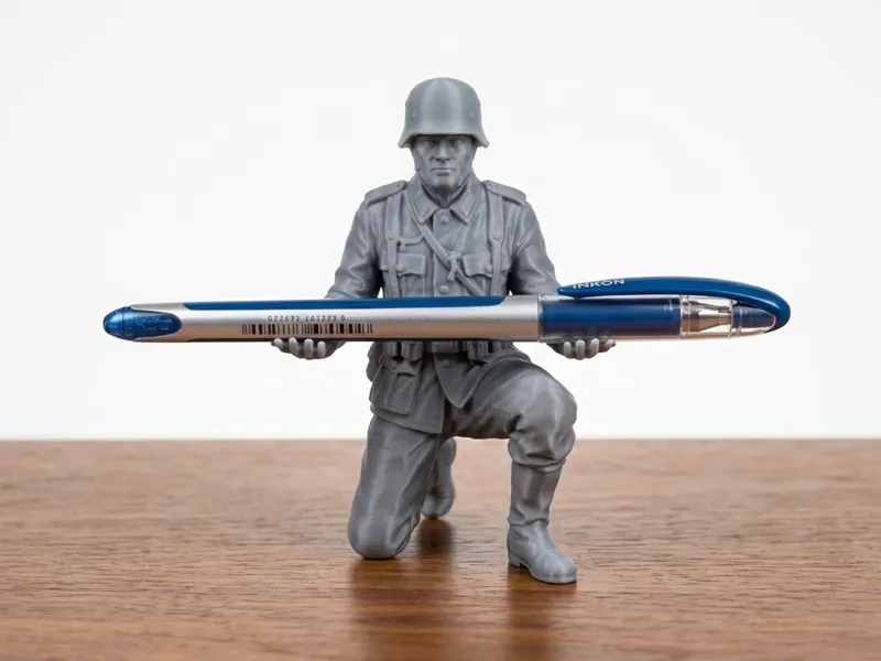 WW2 Soldier Pen Holder