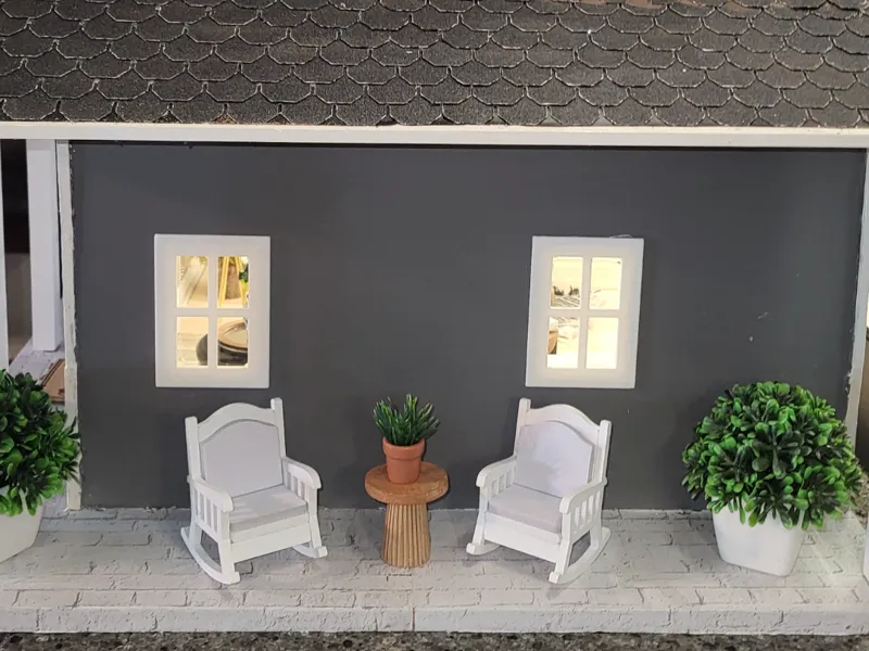 2" x 3" Dollhouse Window