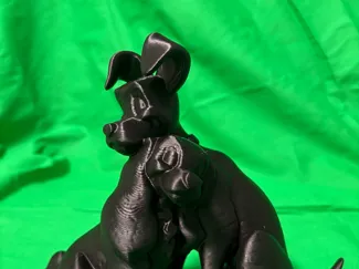 Lady and the Tramp (3d model scan)