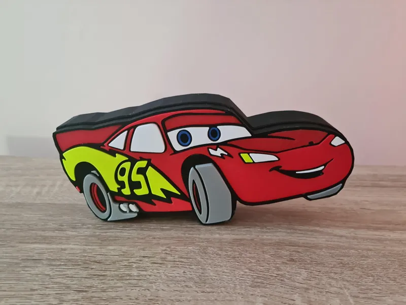 Lightning McQueen Car Storage Box